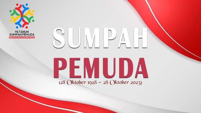 Poster ucapan selamat hari sumpah pemuda 2023.
