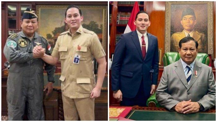 Potret Rizky Irmansyah, ajudan pribadi capres nomor urut 2, Prabowo Subianto.