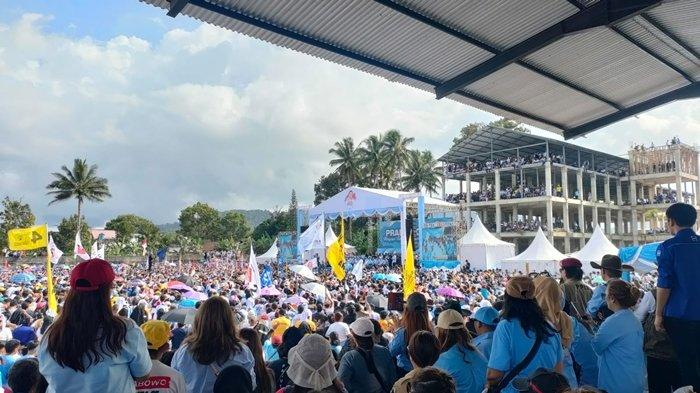 Prabowo mengaku pulang kampung datang ke Langowan karena sang Ibunda. Sebut 