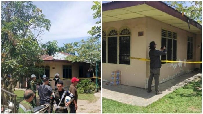 OKNUM TNI - Prajurit TNI Sersan Mayor (Serma) Tengku Dian Anugerah ditangkap Pomdam I/Bukit Barisan karena diduga membunuh istrinya, Astri Gustina Ayu Yolanda (35) di Deli Serdang, Sumatra Utara, Rabu (23/7/2025) pagi. Pomdam I/Bukit Barisan kemudian menggelar olah TKP.