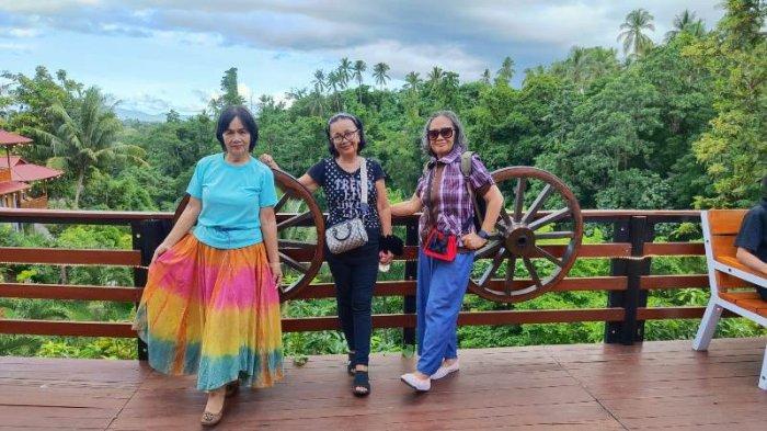 Pungunjung Villa Robert. Vila ini viral di Kota Manado, Sulawesi Utara, awal tahun 2024. 