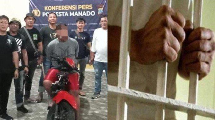 RK (22) warga Kecamatan Malalayang, Kota Manado, Sulawesi Utara ditangkap Polresta Manado lantaran melakukan pemerkosaan terhadap seorang mahasiswi.