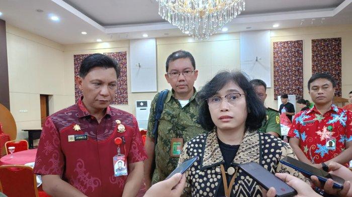 Rapat Koordinasi Pengendalian Kebakaran Hutan dan Lahan Tingkat Provinsi Sulawesi Utara di Ruang CJ Rantung, Kantor Gubernur, Jumat (6/10/2023).
