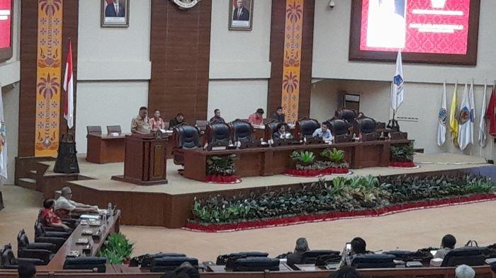 Rapat paripurna awal tahun 2024 DPRD Sulut