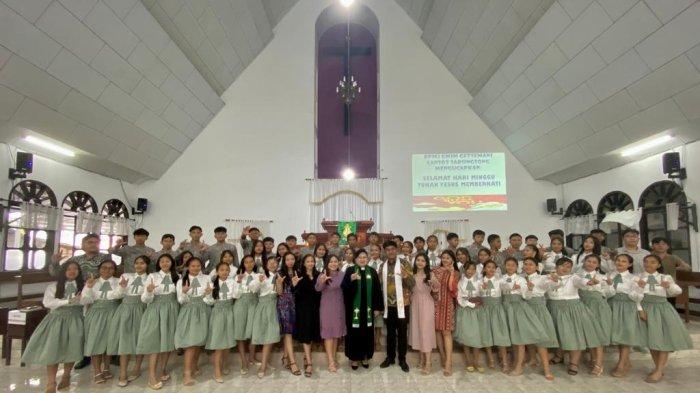 Remaja GMIM Getsemani Lansot Siap Meriahkan PSR Sinode GMIM Tahun 2023