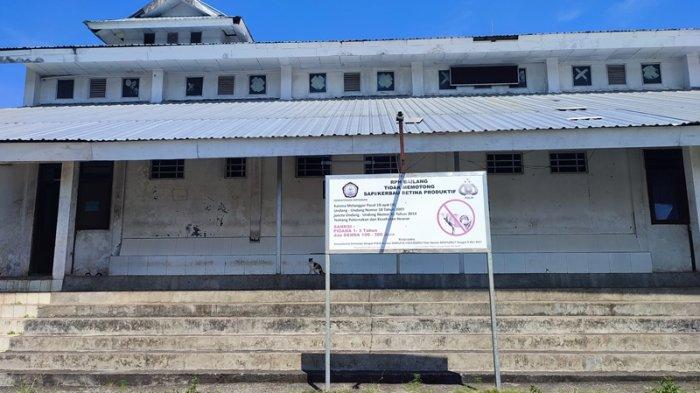 Rumah Potong Hewan (RPH) Bailang, Kota Manado, Sulawesi Utara.