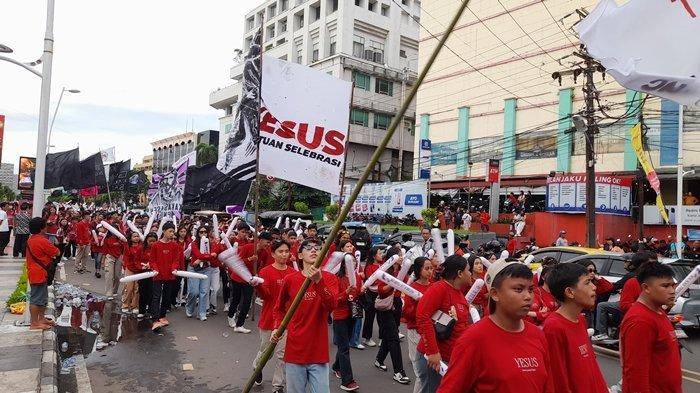 SELEBRASI: Selebrasi Paskah Remaja GMIM di kota Manado sukses Sabtu (26/4/2025)