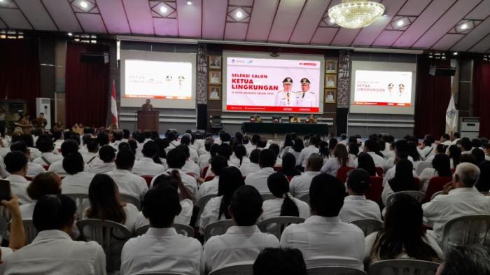 Seleksi tertulis Ketua Lingkungan (Ketling) Kota Manado berlangsung