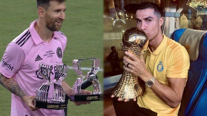 Serupa Tapi Tak Sama, Persembahan Juara Lionel Messi di Inter Miami & Cristiano Ronaldo di Al Nassr