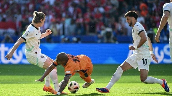Skor Akhir Pertandingan di Grup D Euro 2024: Belanda vs Austria 2-3.