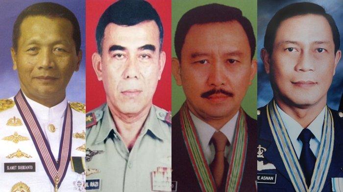 Sosok 4 Jenderal Purnawirawan TNI yang Surati DPR dan MPR, Desak Pemakzulan Wapres Gibran - Halaman all - Tribunmanado.co.id