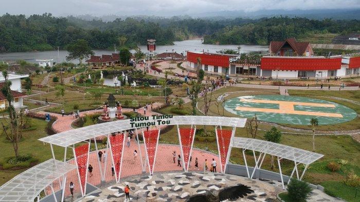 Suasana Bendungan Kuwil Kawangkoan, Senin (24/04/2023).
