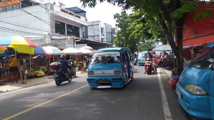 Suasana Pasar Tuminting, Manado, Sulawesi Utara, Rabu (24/1/2024).