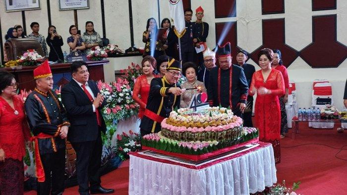 Suasana Rapat Paripurna Dalam Rangka Peringati HUT ke-400 Kota Manado
