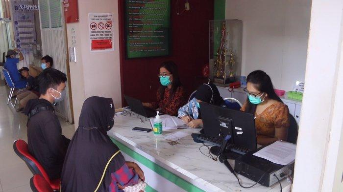 Suasana di Puskesmas Paniki Bawah, Jalan AA Maramis, Kelurahan Paniki Bawah, Kecamatan Mapanget, Manado, Sulawesi Utara, Kamis (30/5/2024),