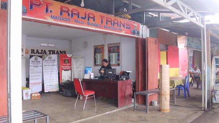 Suasana mudik Lebaran di Terminal Malalayang, Manado, Sulawesi Utara, Senin (1/4/2024).