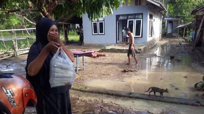 Suasana pasca banjir di Bolaang Mongondow Utara (Bolmut), Sulawesi Utara, Kamis (1/3/2024).