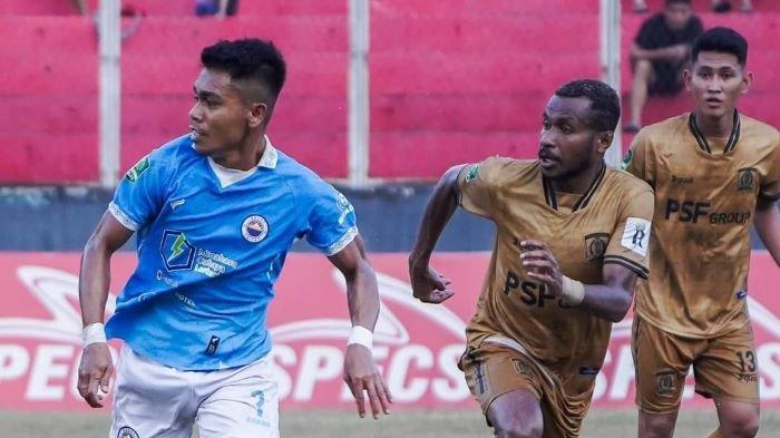 Laga Sulut United vs Persiba Balikpapan di Stadion Klabat Manado, Sulawesi Utara