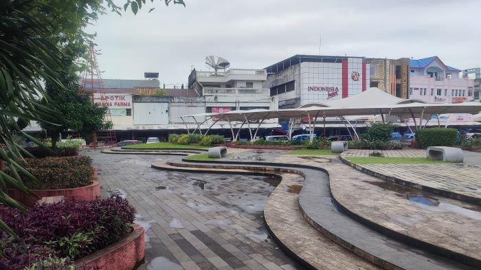 Taman Kesatuan Bangsa, Manado, Sulawesi Utara, Selasa (9/7/2024) sore.