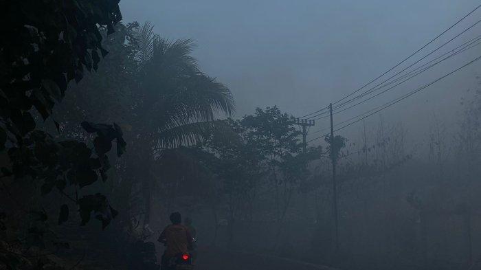 TPA Sumompo Manado Sulawesi Utara Dikepung Asap setelah kembali terbakar