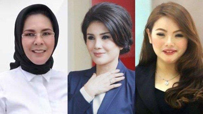 Tatong Bara (kiri), Felly Runtuwene (tengah), Hillary Lasut (kanan).