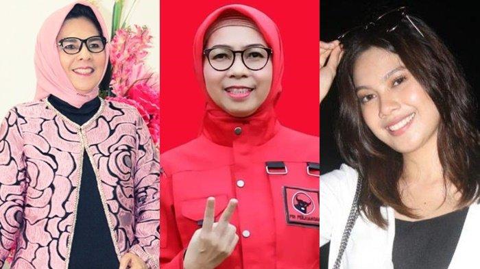 Tiga Srikandi Bolaang Mongondow Raya Sulawesi Utara yang kans ke Senayan. Tatong Bara, Yasti Soepredjo Mokoagow, Cherish Herriette Mokoagow.