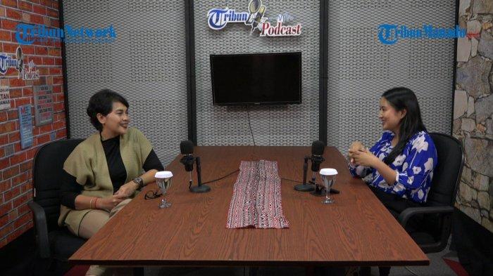 Tribun Manado Podcast dengan tema Tampa Blanja Paling Fresko bersama Corporate Marketing Manager Freshmart, Lenny Suparti, Jumat (26/1/2024).