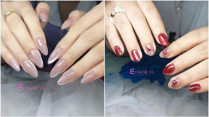 UMKM: Contoh desain kuku di Eunnailss. Eunike Pangkey punya hobi nail art sejak SMP