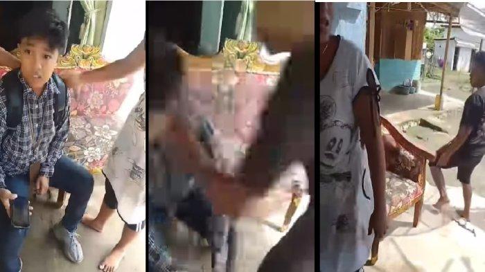Viral Cewek Kotamobagu Sulut Dianiaya Anak Nasabah, Diancam Mau Ditikam hingga Lehernya Diramas