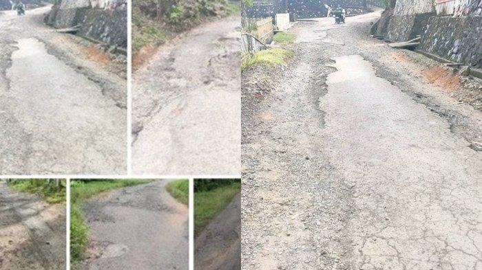 Viral jalan di desa Talawaan Minut Sulawesi utara rusak hingga kini tak diperbaiki