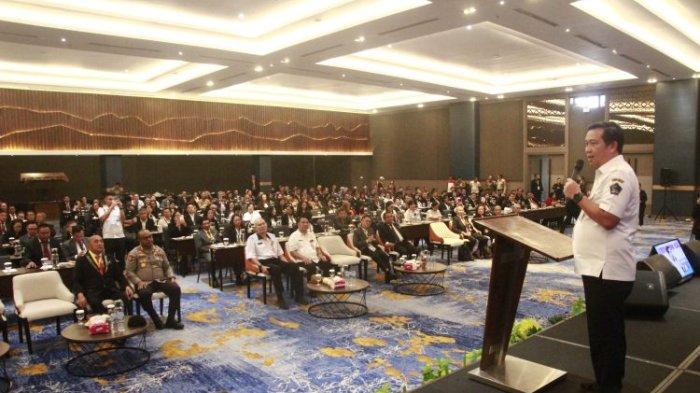 Wagub Sulut Steven Kandouw menghadiri pembukaan Sidang majelis daerah khusus gembala gereja Bethel Indonesia Sulawesi Utara dan Gorontalo, Rabu (3/7/2024) di Hotel Sentra Manado.