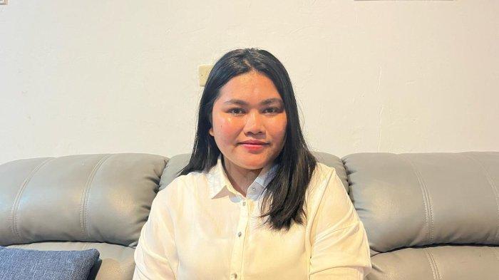 WABUP TALAUD - Wakil Bupati Kabupaten Kepulauan Talaud terpilih, Anisya Gretsya Bambungan saat diwawancarai oleh Tribun Manado Rabu (9/4/2025).