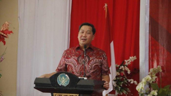 Wakil Gubernur Sulawesi Utara Steven Kandouw membuka Musyawarah Kerja Kepala Sekolah (MKKS) SMA/SMK/SLB Provinsi Sulut di Gedung Dharma Wanita, Desa Boroko Timur, Kecamatan Kaidipang, Kabupaten Bolmut, Kamis (16/5/2024).