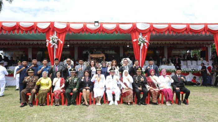 Wali Kota Kotamobagu Tatong Bara, Irup Peringatan Detik – Detik Proklamasi Kemerdekaan Republik Indonesia ke – 78 Tahun.