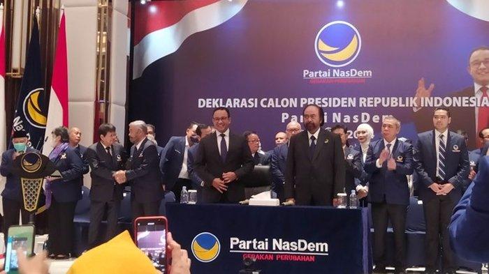 Anies Baswedan Dipilih Nasdem Jadi Capres 2024, Surya Paloh Mulai Tawarkan Koalisi ke Partai Lain.