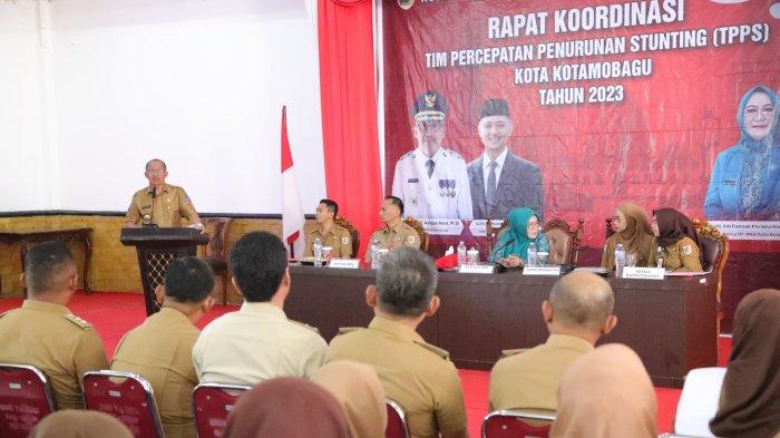 Rapat Koordinasi Tim Percepatan Penanggulangan Stunting Kota Kotamobagu 2023.