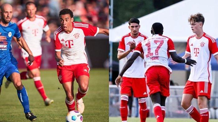 Bayern Munchen Menang 27-0 Atas Rottach-Egern, Musiala, Tel dan Sabitzer Masing-Masing Cetak 5 Gol.