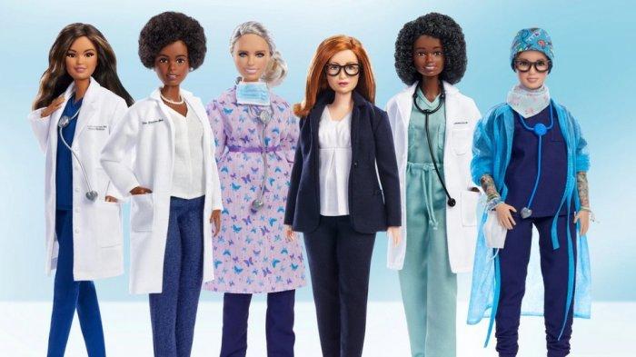 Boneka-boneka Barbie perempuan 