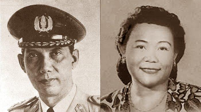 R S Soekanto Tjokrodiatmodjo dan istrinya Bua Hadjijah Lena Mokoginta.