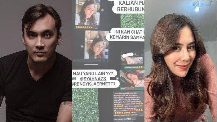 Bukti Syahnaz Sadiqah Selingkuh dengan Rendy Kjaernett. Istri Sah Lady Nayoan Tunjukkan Bukti Chat Mesra.