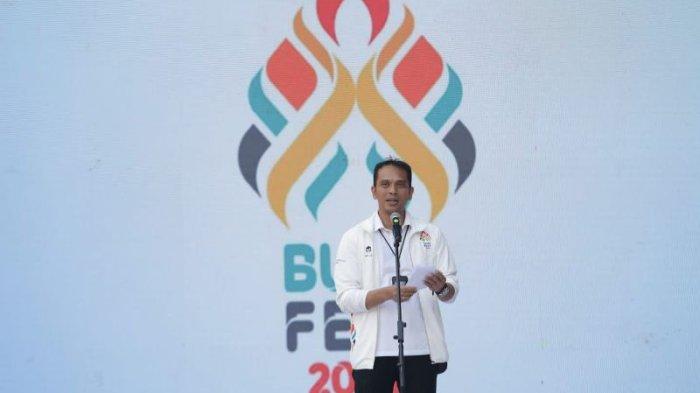 Ketua Panitia BUMN Fest 2023, Gregorius Adi Trianto menyampaikan antusiasme peserta pada BUMN Fest 2023 sangat tinggi, lebih dari 3.200 peserta dari berbagai klaster BUMN siap bersaing menyemarakkan kegiatan ini