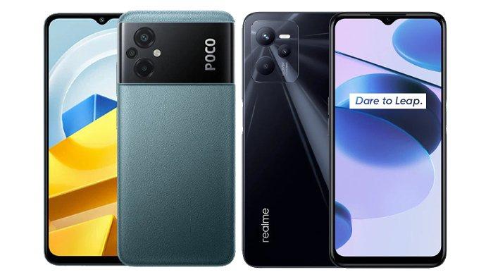 Spesifikasi dan Harga HP Xiaomi POCO M5 dan Realme C35 pada Akhir ...