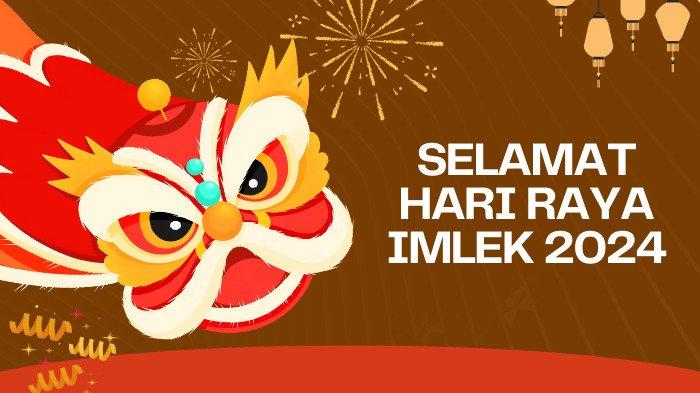 Poster Tahun Baru Imlek 2024