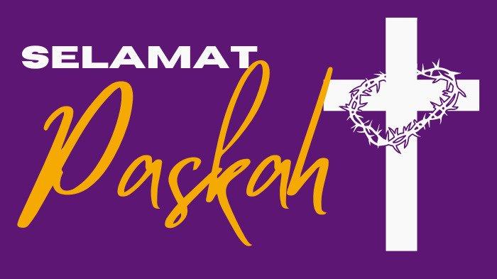 Poster Jumat Agung dan Paskah 2024