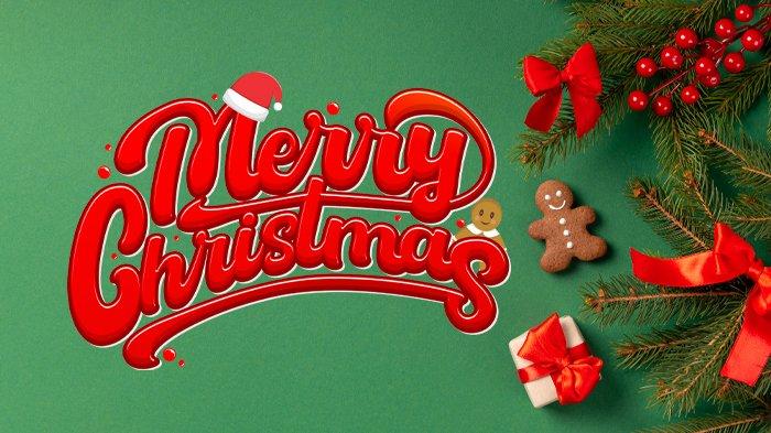 Poster Ucapan Selamat Natal 2023 dan Tahun Baru 2024
