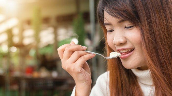 Ilustrasi makan.