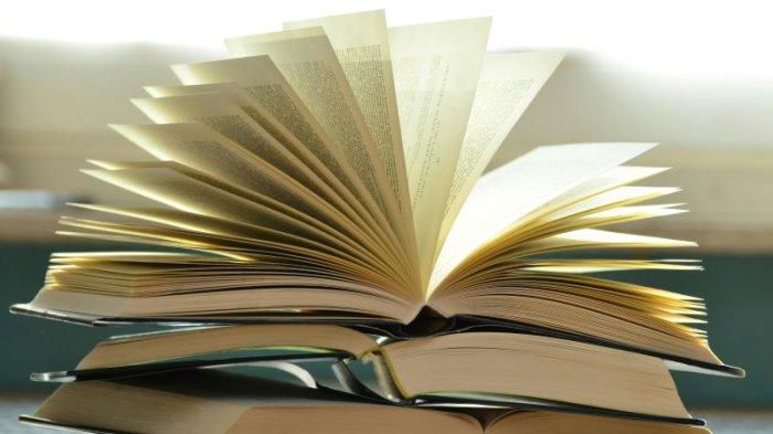 Ilustrasi buku untuk belajar.