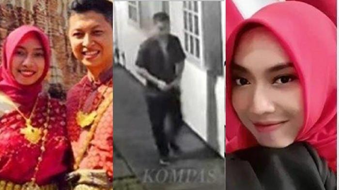 DIPLOMAT MUDA TEWAS - Kolase foto diplomat Arya Daru Pangayunan bersama istri dan foto rekaman CCTV di kos Arya.