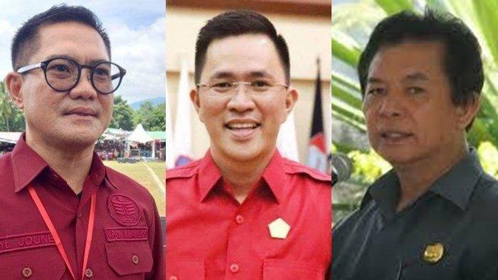Joune Ganda, Melky Pangemanan, dan Sompie Singal.