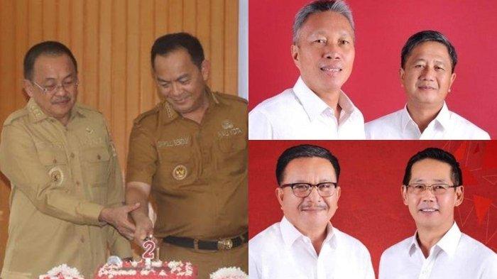 Pasangan kepala daerah yang dulu menang di Pilkada Serentak kini kans pecah kongsi di Pilkada 2024.